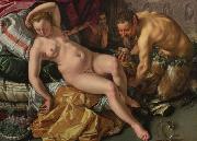 Hendrick Goltzius Jupiter und Antiope oil